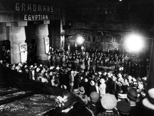 The Ten Commandments, premiere, Egyptian Theatre, December 4, 1923