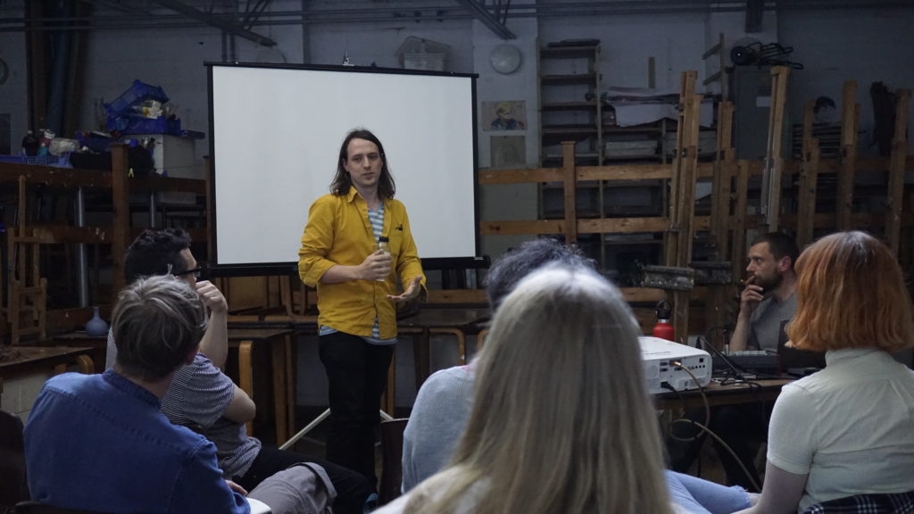 Pavilion Artists' Moving Image Network Meeting, 23 May 2018