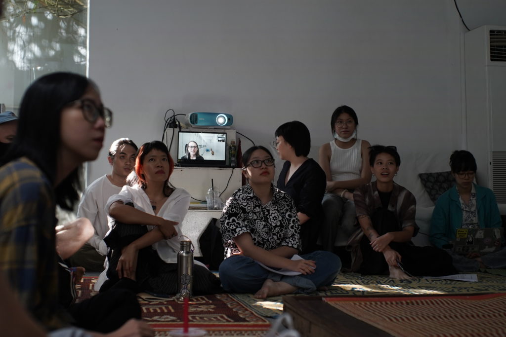 Speaking Nearby, Á Space, Hanoi. Photo by Thảo Hoàng