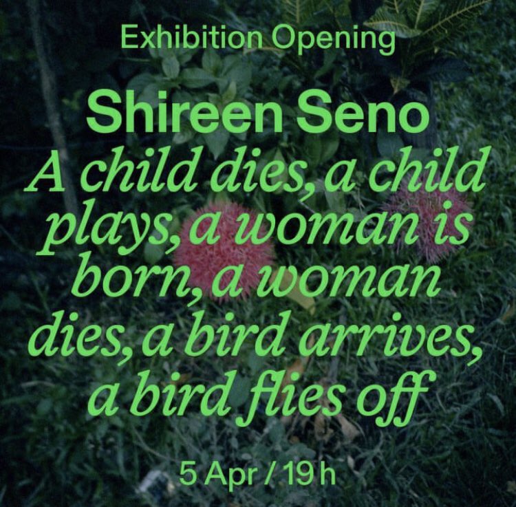 Artist talk Shireen Seno with George Clark at DAAD gallery, Berlin, 5 April 2023