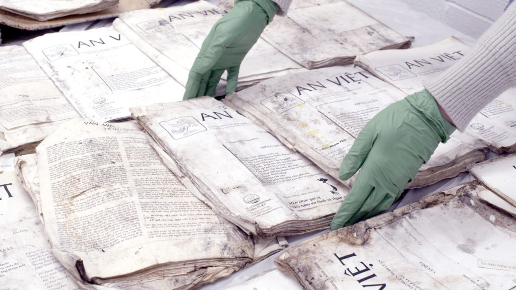 Speaking Nearby - An Viet Archive (production still George Clark 2022)